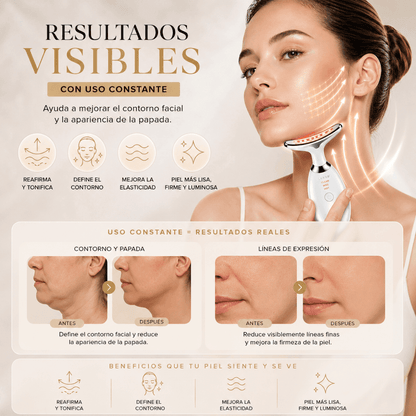 Masajeador Facial EMS Anti Papada y Reafirmante