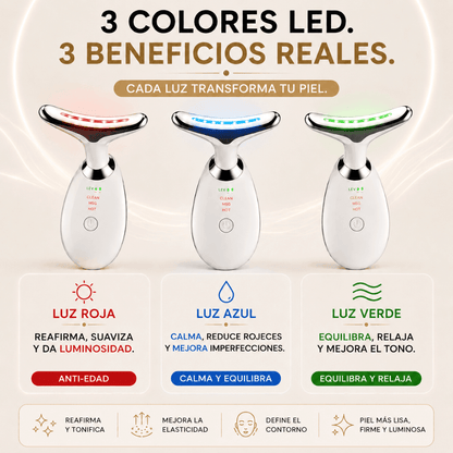 Masajeador Facial EMS Anti Papada y Reafirmante
